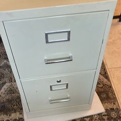 2-Drawer Metal Filing Cabinet