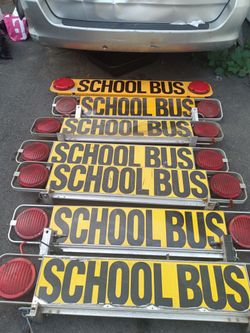 School Bus Sign