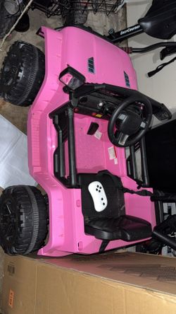 Pink Ride on Jeep with Remote