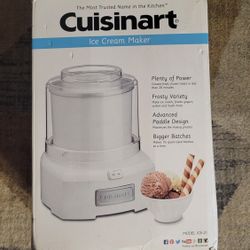 Cuisinart Ice Cream Maker New ( Price Firm!)