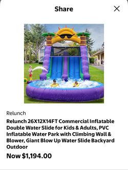 Water slide