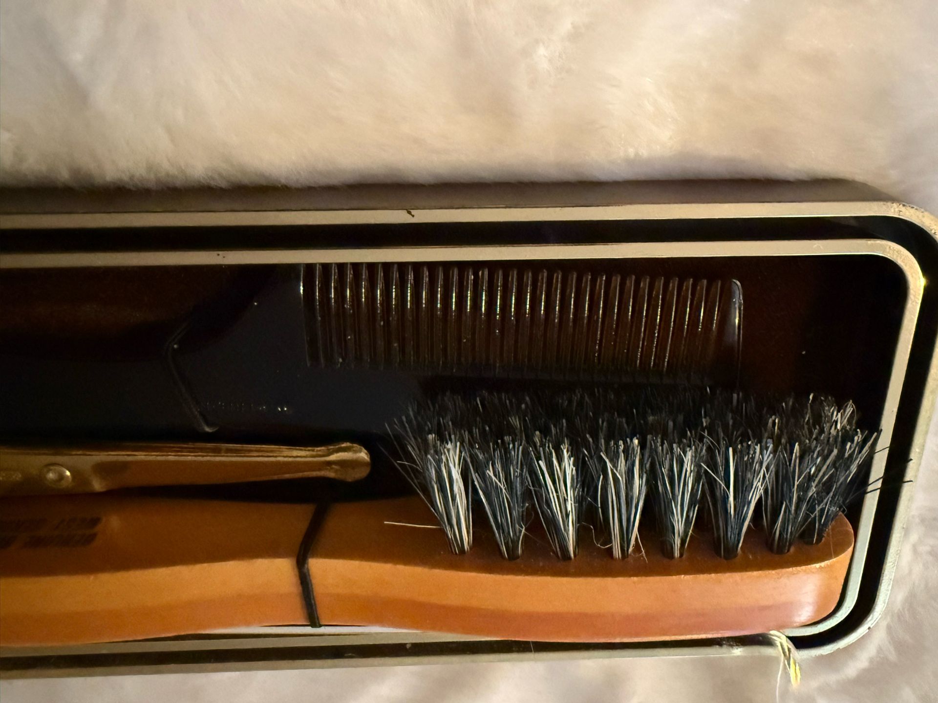 Vintage Mens Mustache Grooming Kit