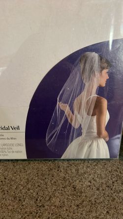 Rhinestone Bridal Veil