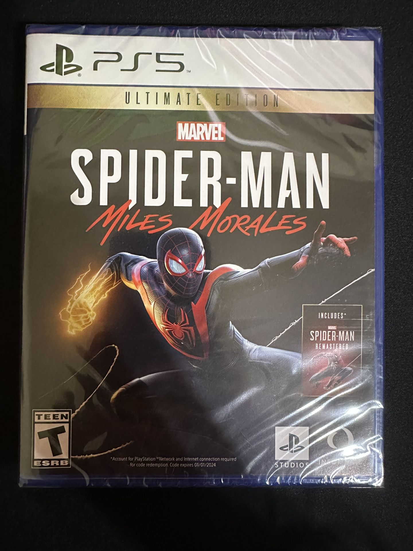 Spider-Man Remastered+Miles Morales ULTIMATE EDITION Ps4/Ps5