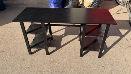 Black Wooden Desk