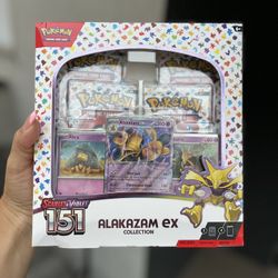 Pokemon 151 Alakazam Ex Collection 
