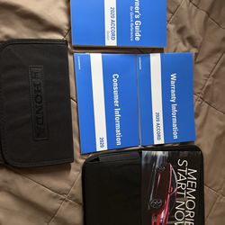 New Oem Honda owners manual