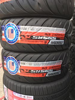 215/45R17 Federal RS-RR for Honda Civic, Corolla S, Mazda & MORE