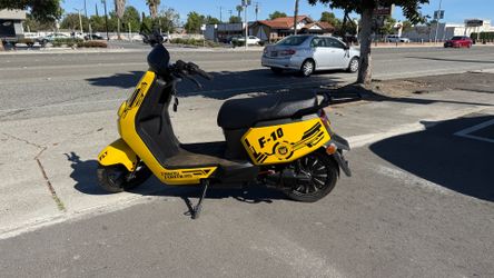 Transformer scooter electric emoped by fly bike motorcycles