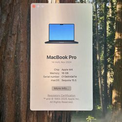 Macbook pro M4