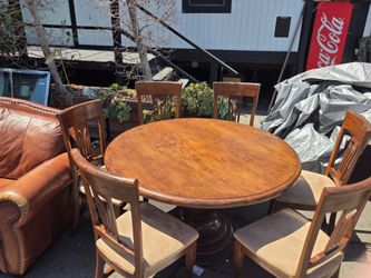 Wooden Dining Chairs&Table