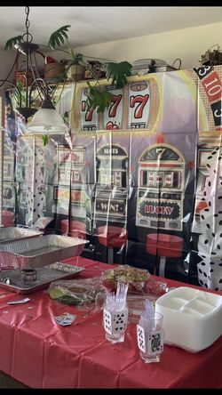 Casino party Decorations