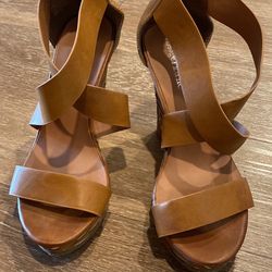 Brown Wedges Size 8.5