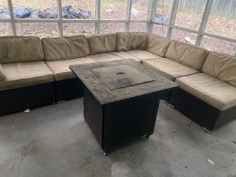 Outdoor Patio Sectional!