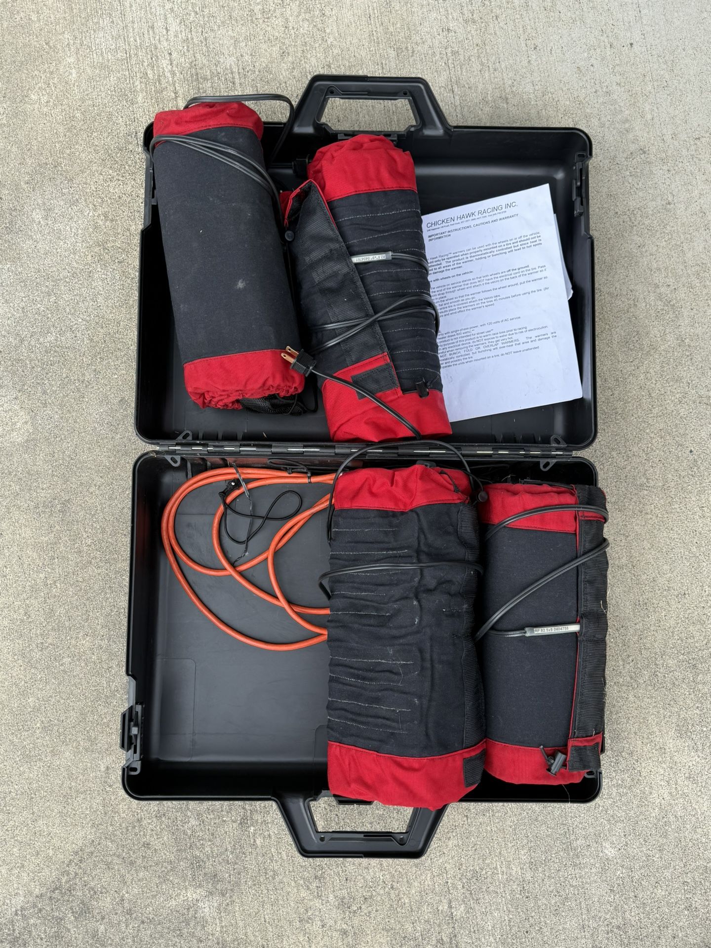 Chicken Hawk Tire Warmers - Racing/Track Days