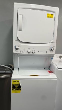 Electric  GE washer and dryer