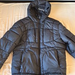 SUPREME WARP HOODED PUFFY JACKET