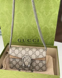 Gucci Wine God Bag Dionysus Series Tiger Head Buckle Chain Shoulder Bag Fashion Hundred With Original Shoppong Invoice