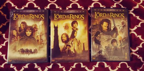 Lord of the Rings, The Hobbit, And Spiderman Trilogies