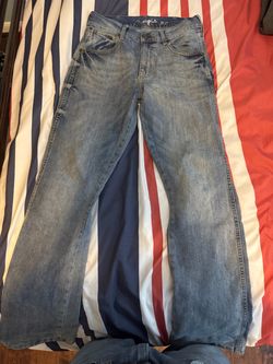 Wrangler Men's Light Wash Denim Jeans