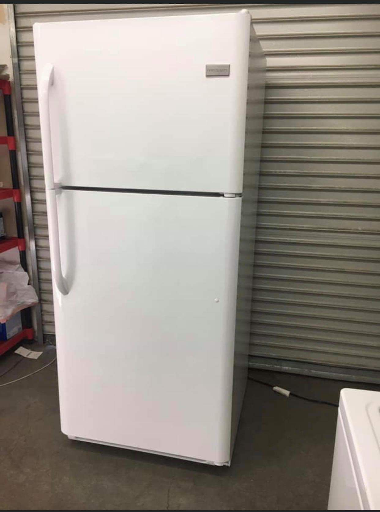 White refrigerator technically it's brand new