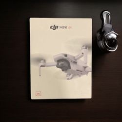 DJI mini 4k drone with remote control floor model