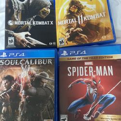 PS4 Game CDs 