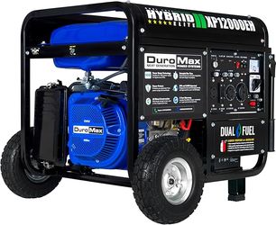 DUROMAX XP12000EH - 12,000 WATT DUAL FUEL PORTABLE GENERATOR - NEW - $950
