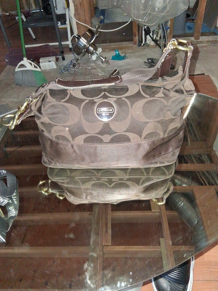 Dark Brown Coach Bag