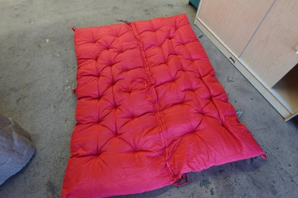 Swing Cushion Replacement Outdoor Patio/Porch Waterproof Bench Cushion 2-3 Seater – Red