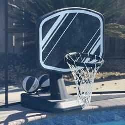 Poolside Basketball Hoop