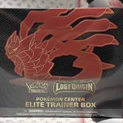 Pokemon Lost Origin Pokémon Center Elite Trainer Box Case