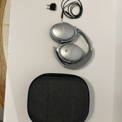 Bose QuietComfort 35 Series 2 Wireless Headphones, Noise Cancelling - Silver