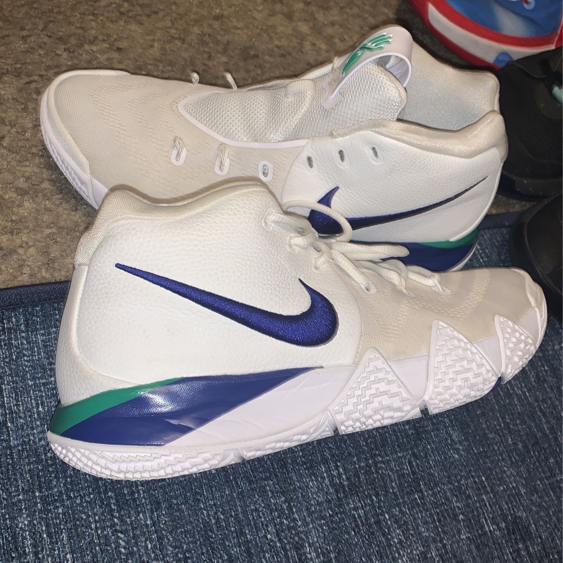 Kyrie 4s “Seahawks”