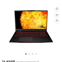 OverPowered Gaming laptop (w/ case, Logitech G203 mouse, & charger) UPDATED : Windows 11 : NEED GONE
