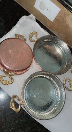 Turkish Cooper Cooking Pans 