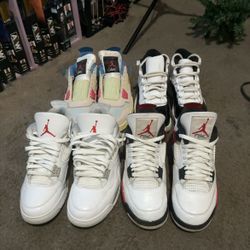 Air Jordan Bundle Size 8.5 Size 9 And Size 9.5