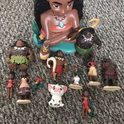 Moana collection of toys