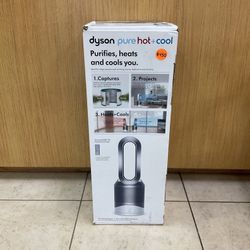 DYSON PURE HOT + COOL PURIFYING HEATER + FAN WITH HEPA FILTRATION.