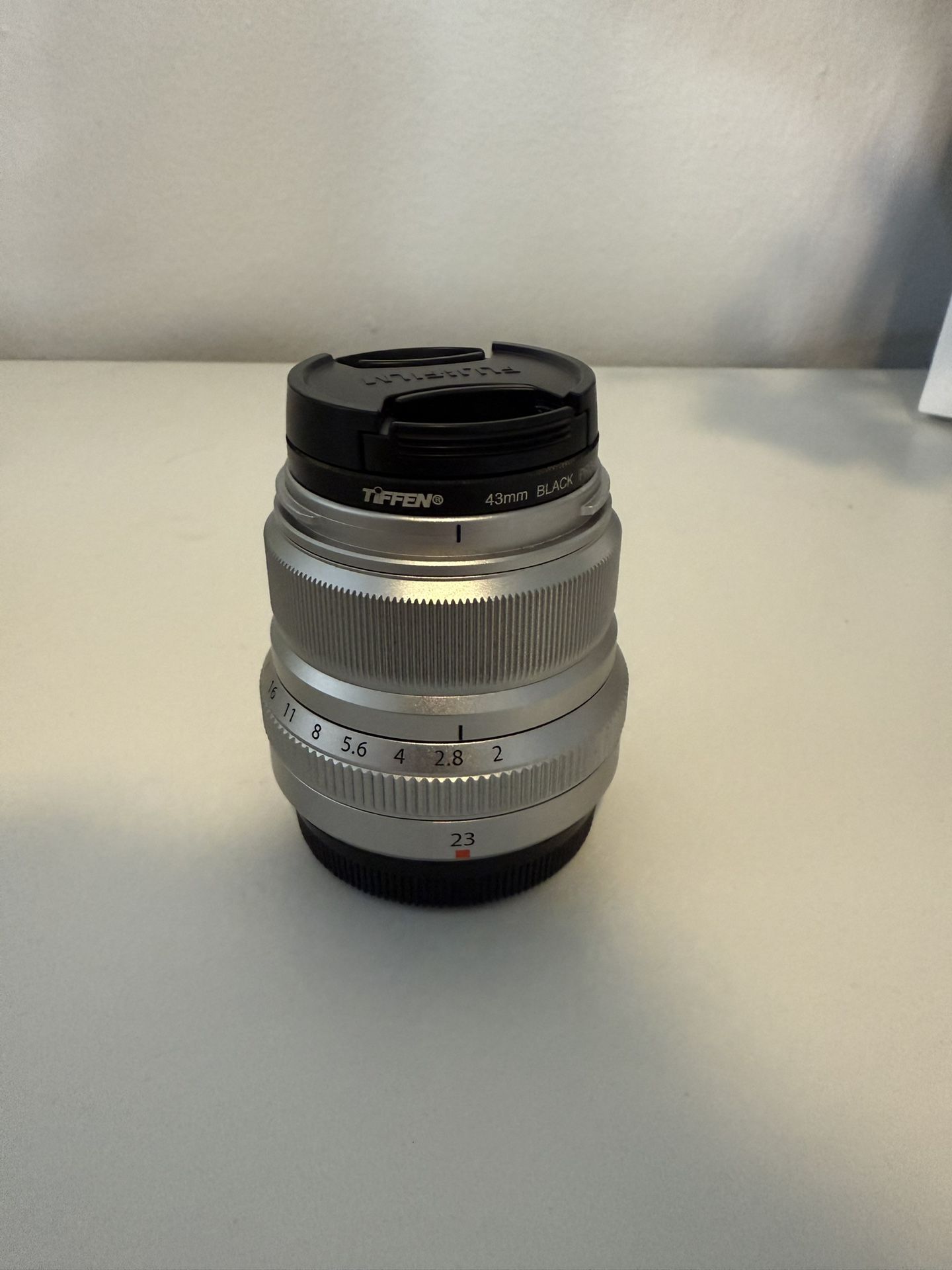 Fujifilm 23mm F/2 WR Lens And Folger