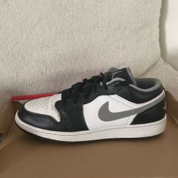 Jordan 1 Low Black White Grey