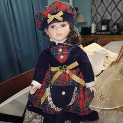 Collectable Vintage Porcelain Doll