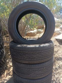 255/55/20 Continental tires all 4 $160