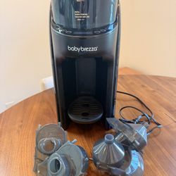 Baby Brezza Formula Pro Advanced Bottle Maker (Black) with Extra Funnels