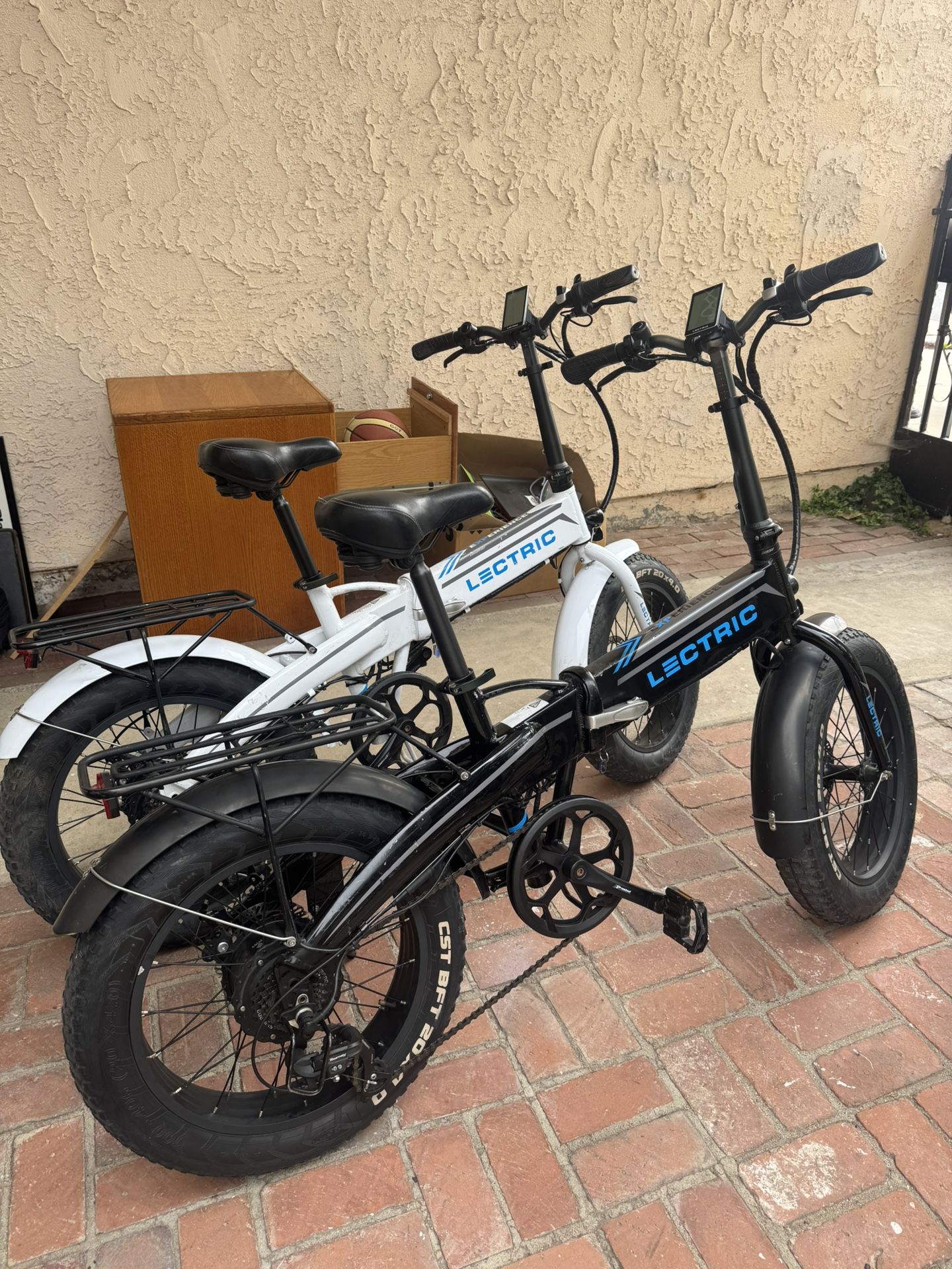 2 Lectric E-bikes 