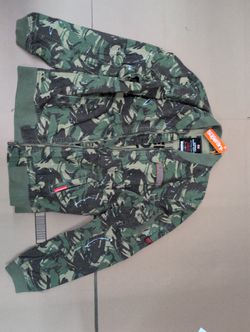 Superdry Rookie Duty Splatter Bomer Large Camo Jacket