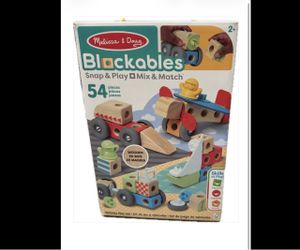 Melissa & Doug Blockables Vehicles Play Set