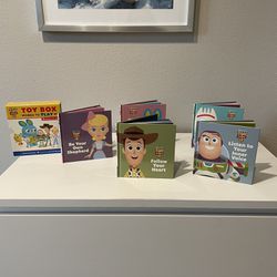 Toy Story 4 Childrens Kids Babies Infants Book Set. Total: 5 Books. Disney Pixar. Like New! Read Description!!