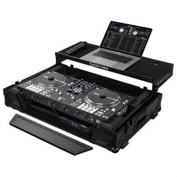 B-Stock: Odyssey FZGSRANEONEW1BL DJ Flight Case for Rane One with 1U Rack Space and Glide Platform - Black