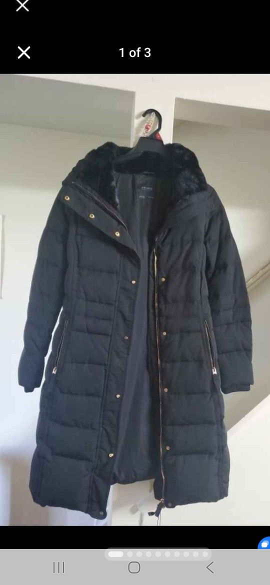 Black Puffer Coat